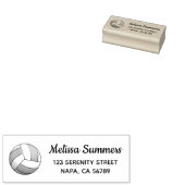 Rücksendeadresse für Volleyball Gummistempel (Stempel)