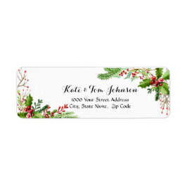 Rücksendeadresse für Weihnachtsschmuck