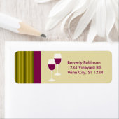 Rücksendeadresse für Weinglas (Insitu)