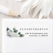 Rücksendeadresse für weiße Rosen (Insitu)