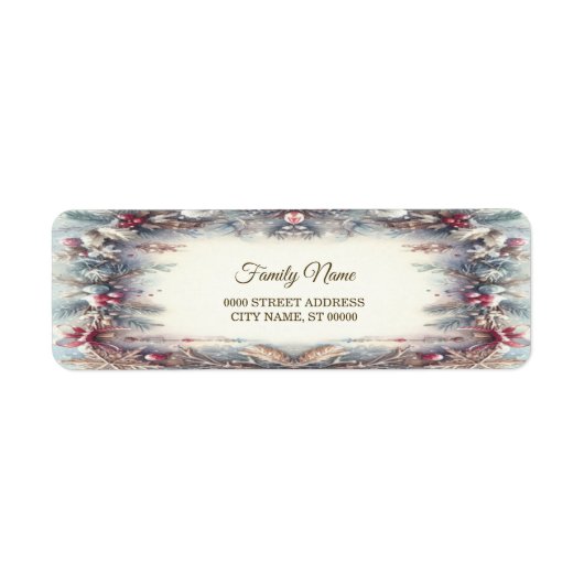 Rücksendeadresse für Winterrahmen (Vorne)