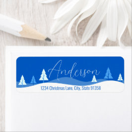 Rücksendeadresse für Winterschnee