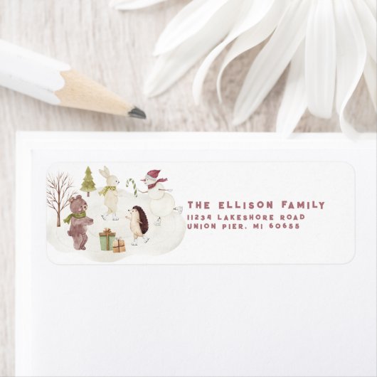 Rücksendeadresse für Winterurlaubsforscher (Insitu)