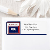 Rücksendeadresse für Wyoming-Flag (Insitu)