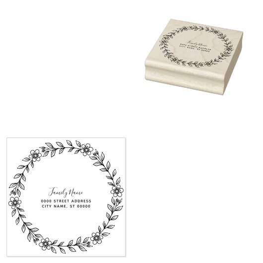 Rücksendeadresse Gummi Briefmarke Gummistempel (Stempel)