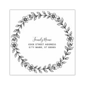 Rücksendeadresse Gummi Briefmarke Gummistempel (Prägung)