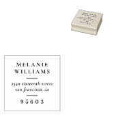 Rücksendeadresse Gummistempel (Stempel)