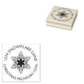 Rücksendeadresse Gummistempel (Stempel)