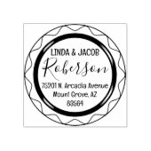 Rücksendeadresse Gummistempel (Prägung)