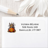 Rücksendeadresse Halloween - Citrouil (Insitu)