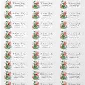 Rücksendeadresse Holiday Greenery