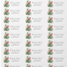 Rücksendeadresse Holiday Greenery