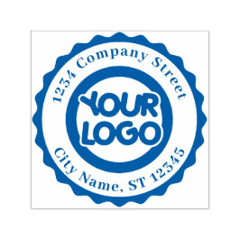 Rücksendeadresse Ihrer Logo-Firma hinzufügen Permastempel
