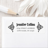 Rücksendeadresse Jugendstil-Ornament CC1141 (Insitu)