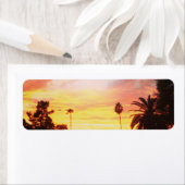 Rücksendeadresse Label Arizona Sunset (Insitu)