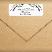 Rücksendeadresse Lavendel Veilchen