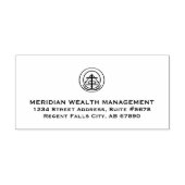 Rücksendeadresse-Logo für jeden Beruf Gummistempel (Prägung)