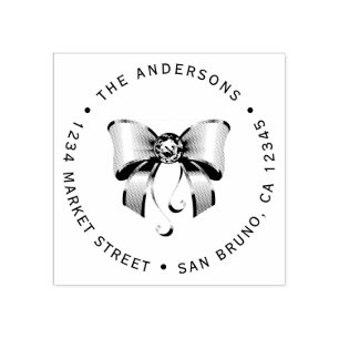 Rücksendeadresse mit benutzerdefinierter Diamantsc Gummistempel