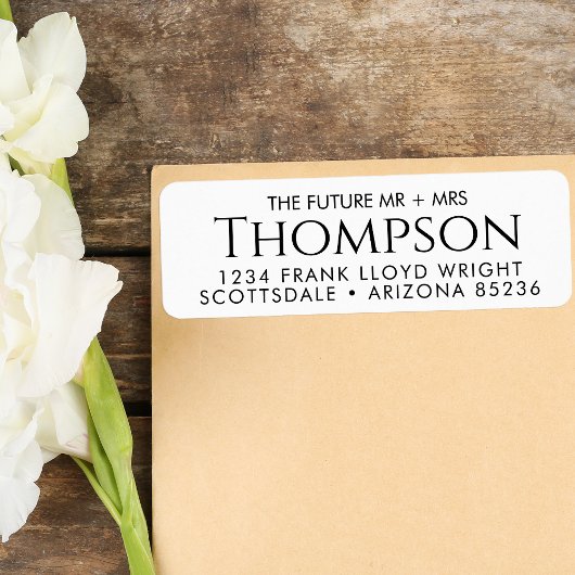 Rücksendeadresse Moderne Zukunft Herr und Frau Maß