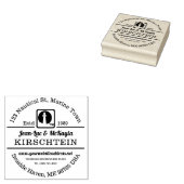 Rücksendeadresse Nautical Lighthouse Seaside Ocean Gummistempel (Stempel)