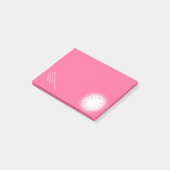 Rücksendeadresse Nr. 2 Post-it Klebezettel (angewinkelt)