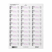 Rücksendeadresse Nr. 2 von Plum Swirl holzkörnigen (Vorne)