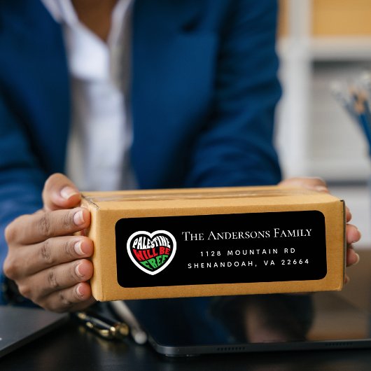 Rücksendeadresse Palästinas