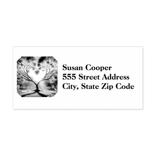 Rücksendeadresse Permastempel (Design)