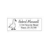 Rücksendeadresse Permastempel (Design)