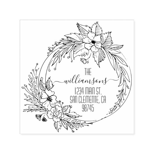 Rücksendeadresse Permastempel (Design)