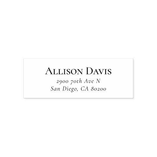 Rücksendeadresse Permastempel (Design)