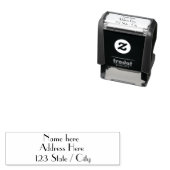 Rücksendeadresse Permastempel (Beispiel)