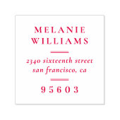 Rücksendeadresse Permastempel (Design)