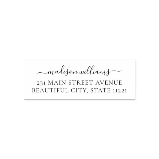 Rücksendeadresse Permastempel (Design)