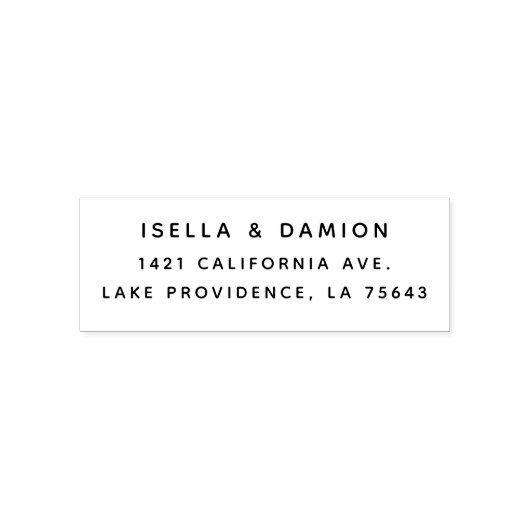 Rücksendeadresse Permastempel (Design)