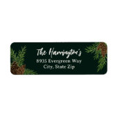 Rücksendeadresse Pinecone (Vorne)