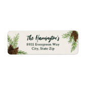 Rücksendeadresse Pinecone (Vorne)