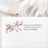 Rücksendeadresse Pink Cherry Blossom (Insitu)