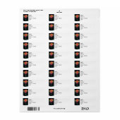 Rücksendeadresse - Rainbow Parrot Tulip (Vorne)