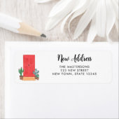 Rücksendeadresse "Red Door New Address" (Insitu)