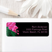 Rücksendeadresse Rosa Orchid Tropische Vegetation (Insitu)