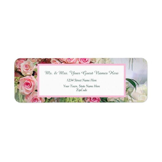 Rücksendeadresse Rose Rose (Vorne)