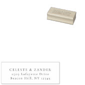 Rücksendeadresse Rubber Briefmarke Gummistempel (Stempel)