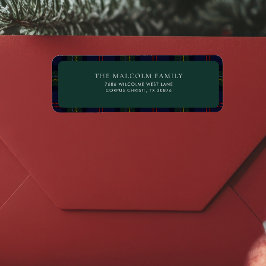 Rücksendeadresse Rustic Classic Tartan