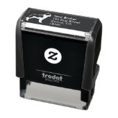 Rücksendeadresse Saint Bernard Silhouette Permastempel (Produkt)