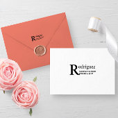 Rücksendeadresse Saubermachen Einfache minimale Ko Permastempel