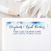 RÜCKSENDEADRESSE smart marineblau (Insitu)