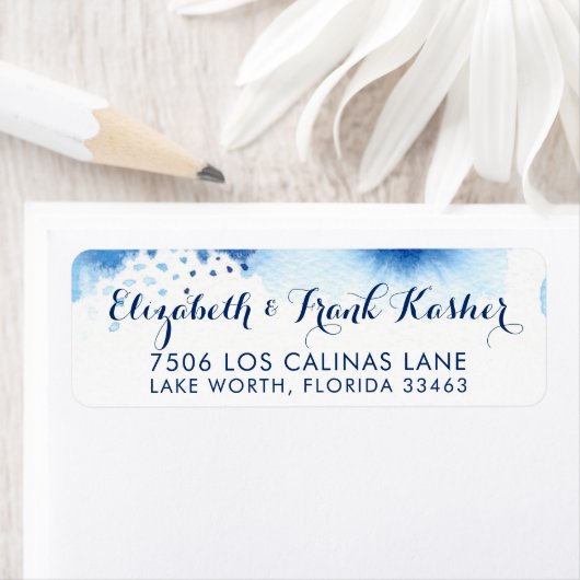 RÜCKSENDEADRESSE smart marineblau (Insitu)