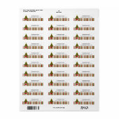 Rücksendeadresse Streifen (Vorne)