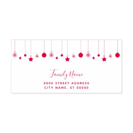 Rücksendeadresse Urlaub Selbstfarbige Briefmarke Permastempel (Design)